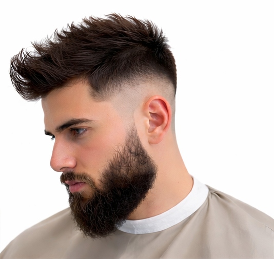 Perfilado de cejas masculino según tipo de rostro