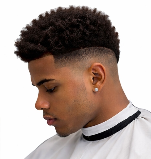 Corte texturizado con técnicas modernas de barbería